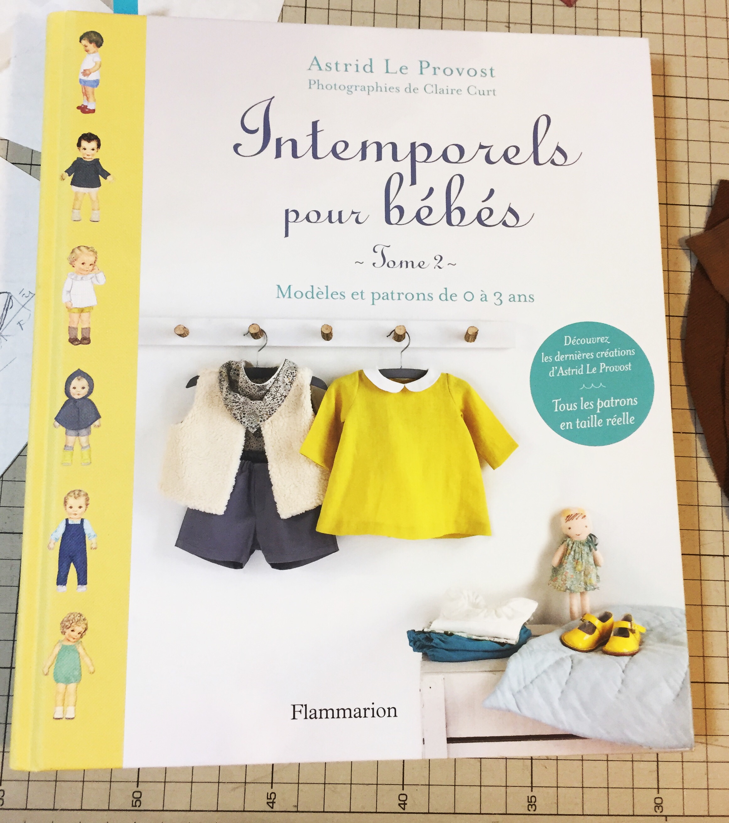 フランスのシトロニール子ども服型紙本 数量限定の日本語翻訳本出た