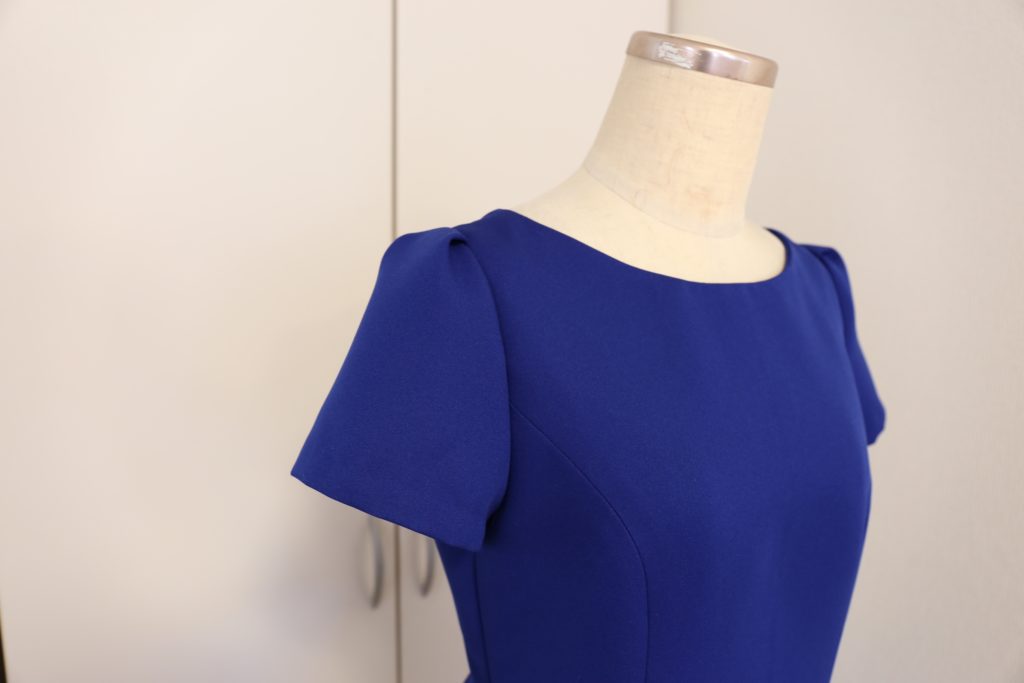 オーダーメイドのワンピース★生地お持ち込みでお仕立てしました COUTURE MAISON YURI＊TOIユリトワ