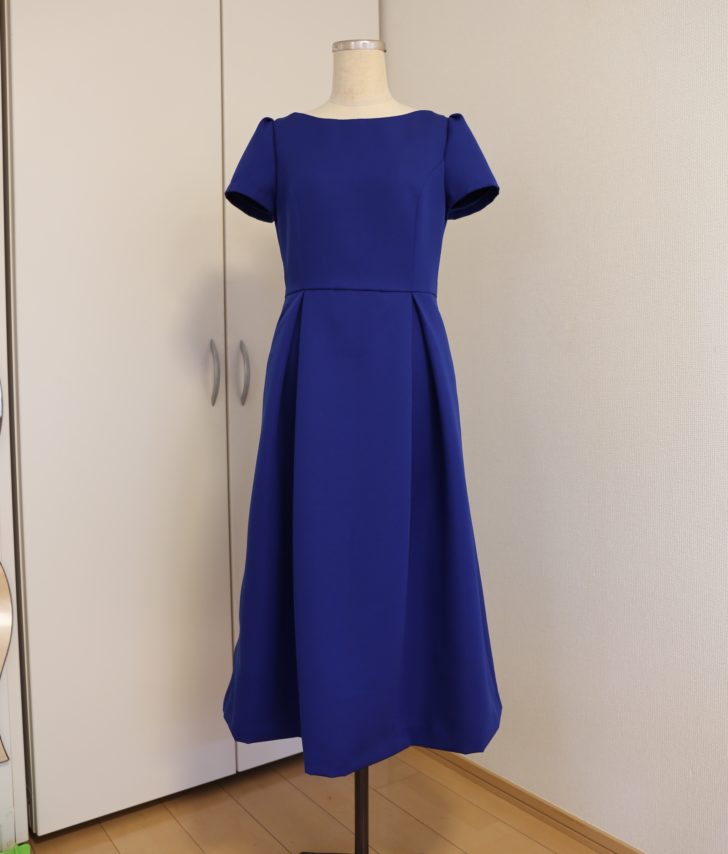 オーダーメイドのワンピース★生地お持ち込みでお仕立てしました COUTURE MAISON YURI＊TOIユリトワ