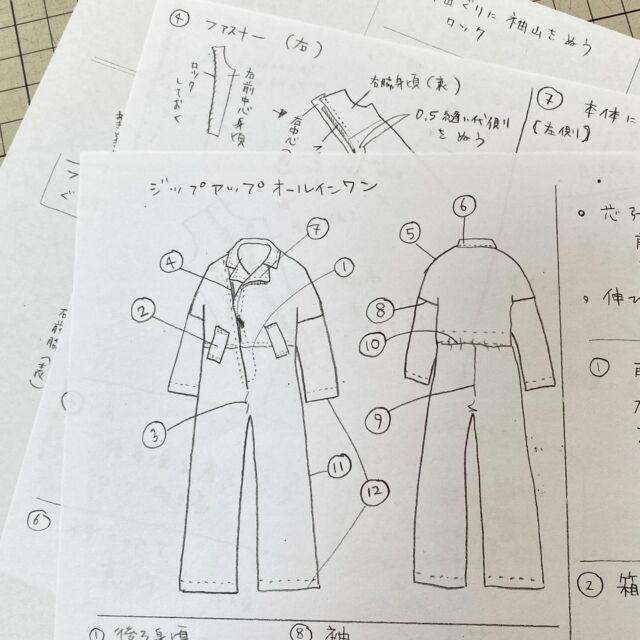 型紙オーダー | COUTURE MAISON YURI＊TOI-ユリトワ