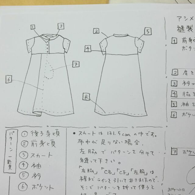 amam☺︎様オーダー　型紙 型紙オーダーの仕事☆乗馬パンツの型紙全貌お見せします | COUTURE